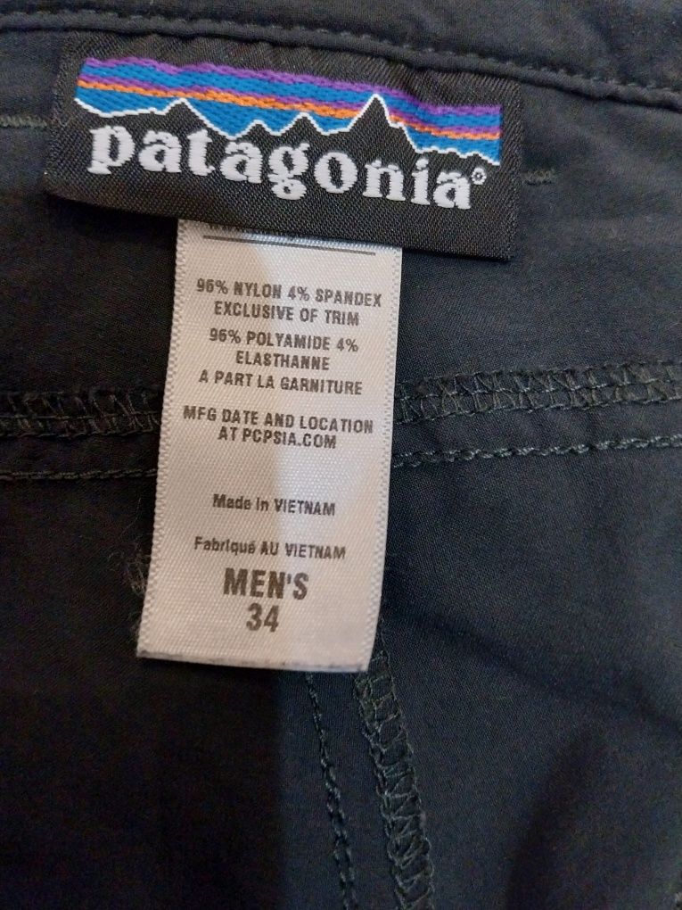 Patagonia-34 размер.,мъжки  панталон 7/8-тъмносив  графитен цвят. .