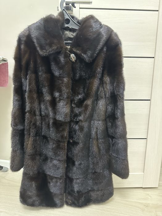 Продам б/у очень теплую норковую шубу