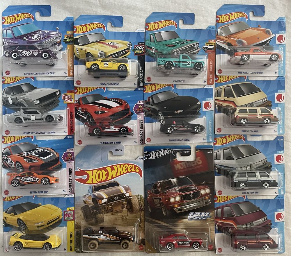 HotWheels колички