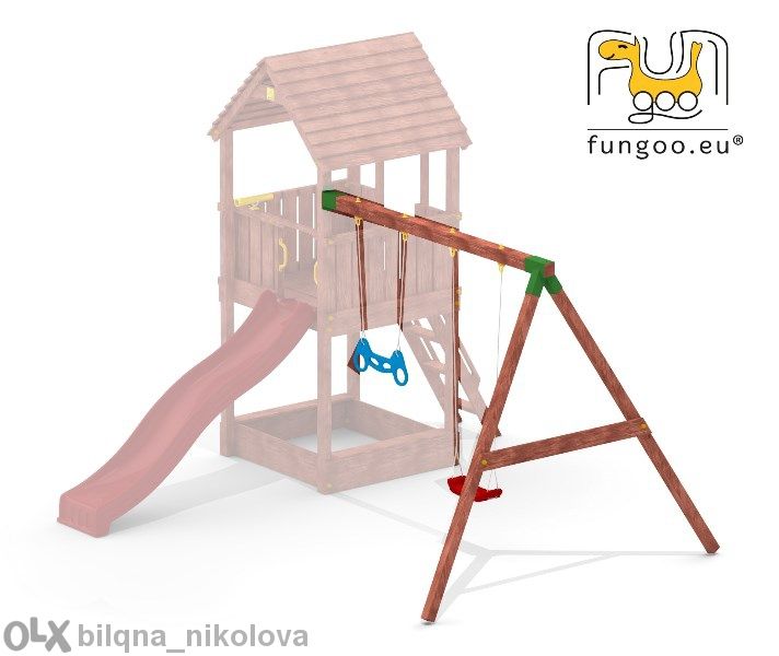 Fungoo Joy детска площадка с пързалка