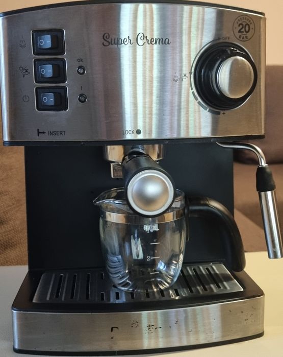 Espressor, 20 bari, putere motor 850W, Rohnson R980