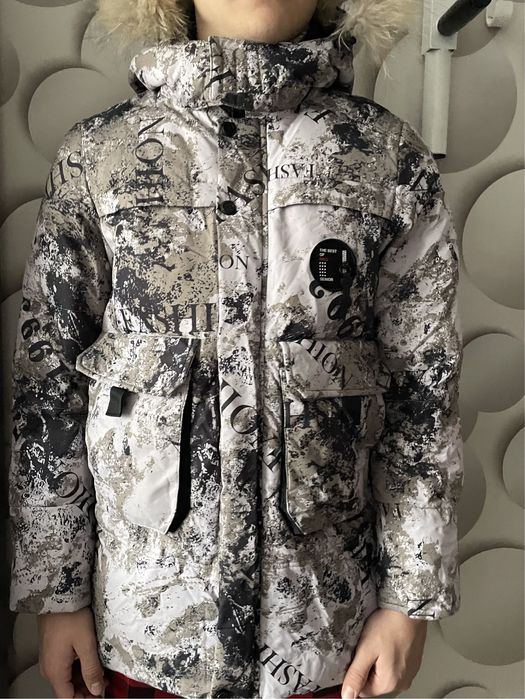 Зимняя подростковая куртка