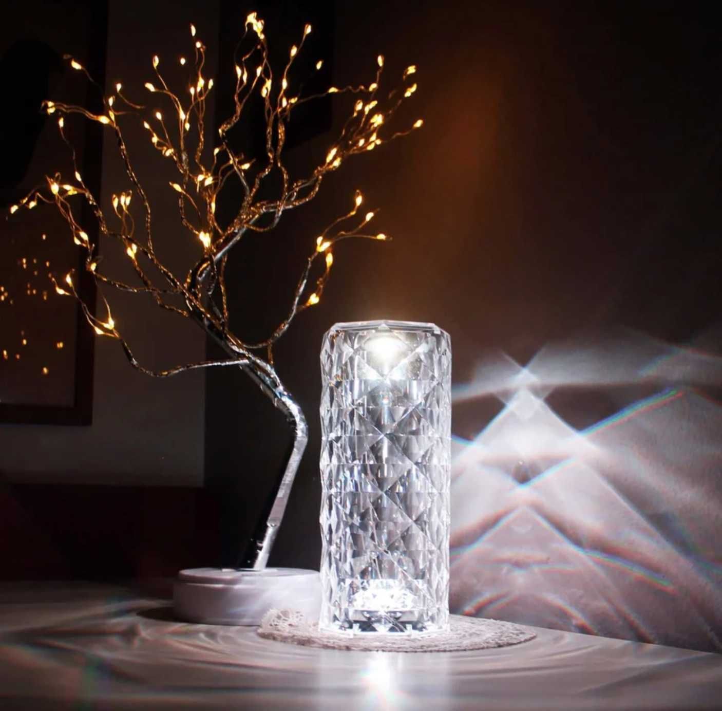 Декоративна SMART лампа Crystal Rose Lamp