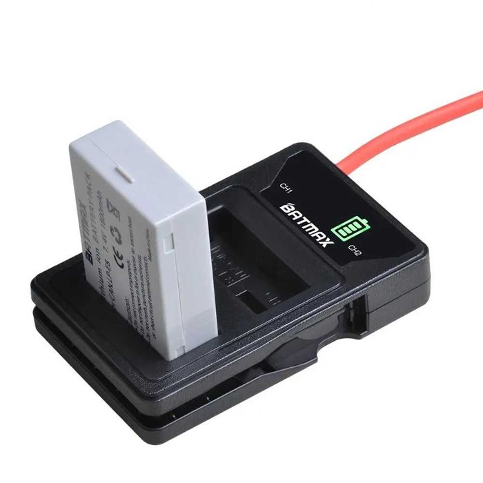 Set 2 acumulatori LP-E8 + incarcator dublu Canon 550D 600D 650D 700D