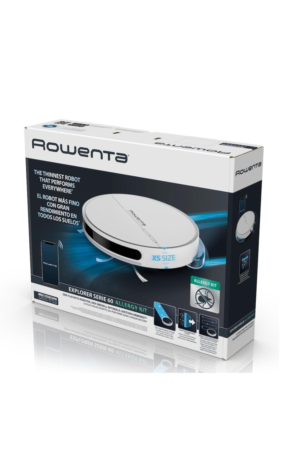 ROWENTA aspirator robot X-plorer serie 60 RR7447WH