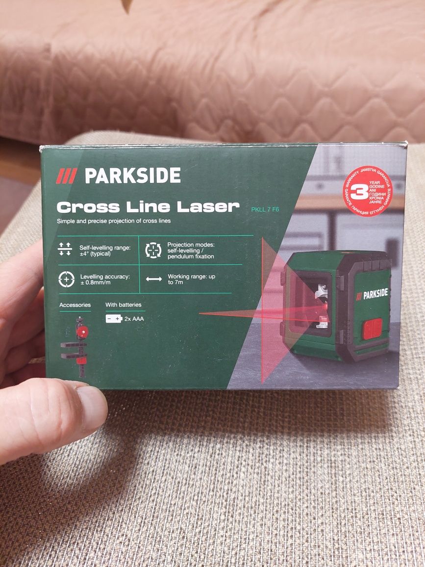 Нов лазер Parkside