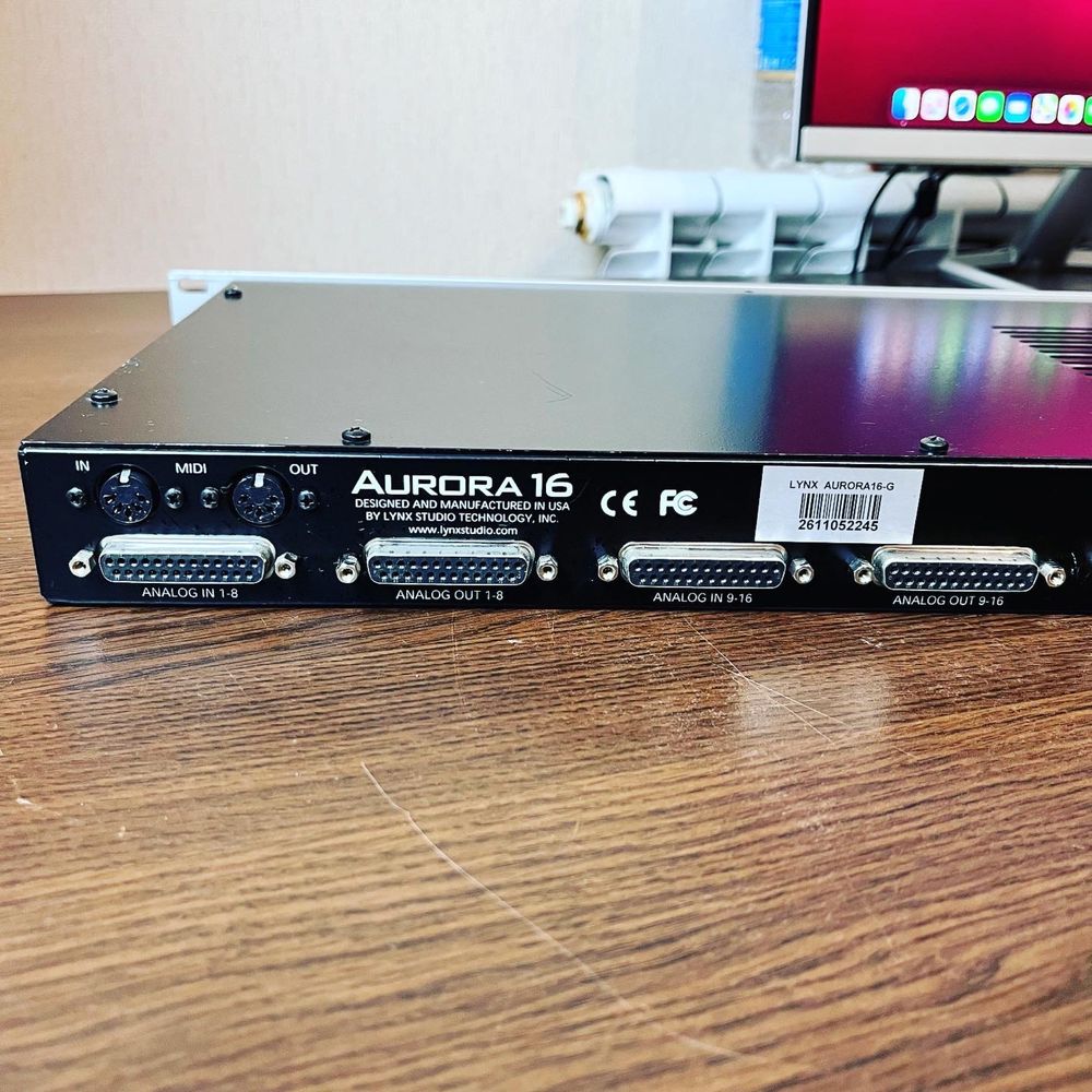 Lynx Aurora 16 i/o аудиоинтерфейс оцифровщик профи звуковая карта