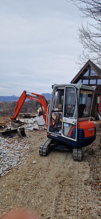 Execuție Lucrari l cu Escavator de 1.7 tone,canalizări,pluviale,fose