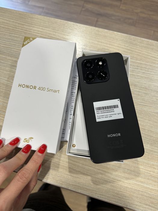 Honor 400 Smart, 5G, 128GB, 4GB RAM, Black, NOU/Garantie 2 ANI!!