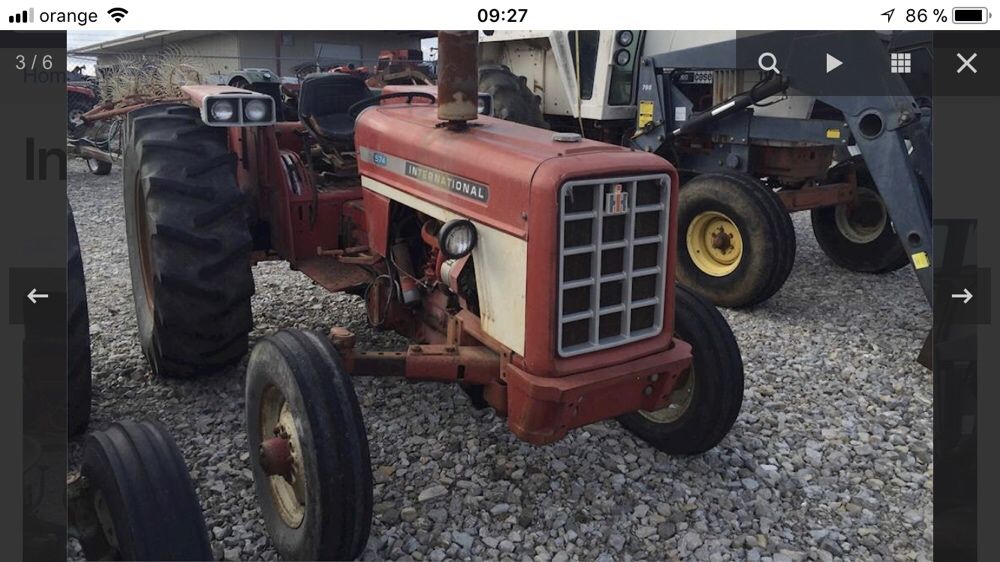 Dezmembrez international 574 pise case ih