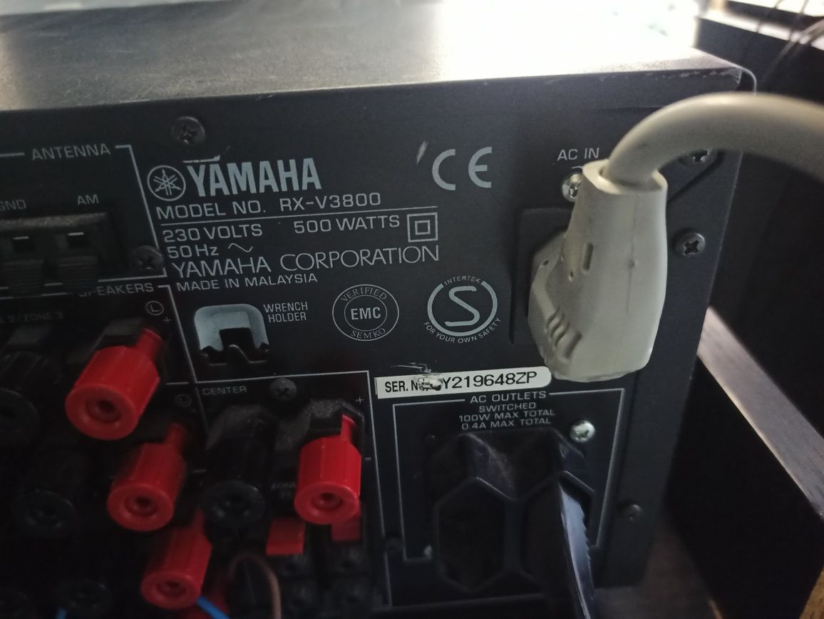 Yamaha rx-v3800 7.1 11ch 2 zone