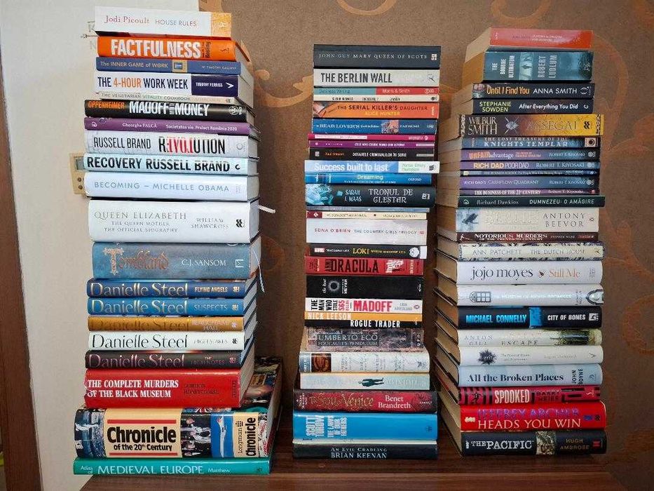 Biblioteca de vanzare, carte engleza/ romana