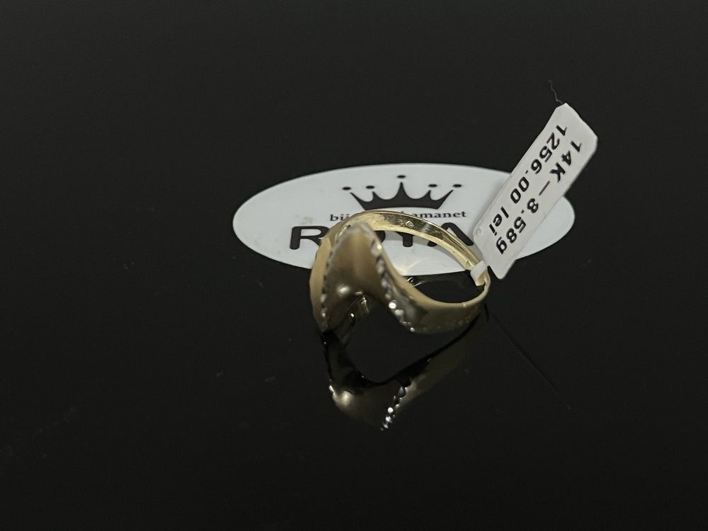 Bijuteria Royal CB : Inel dama aur 14k 585 3,53gr
