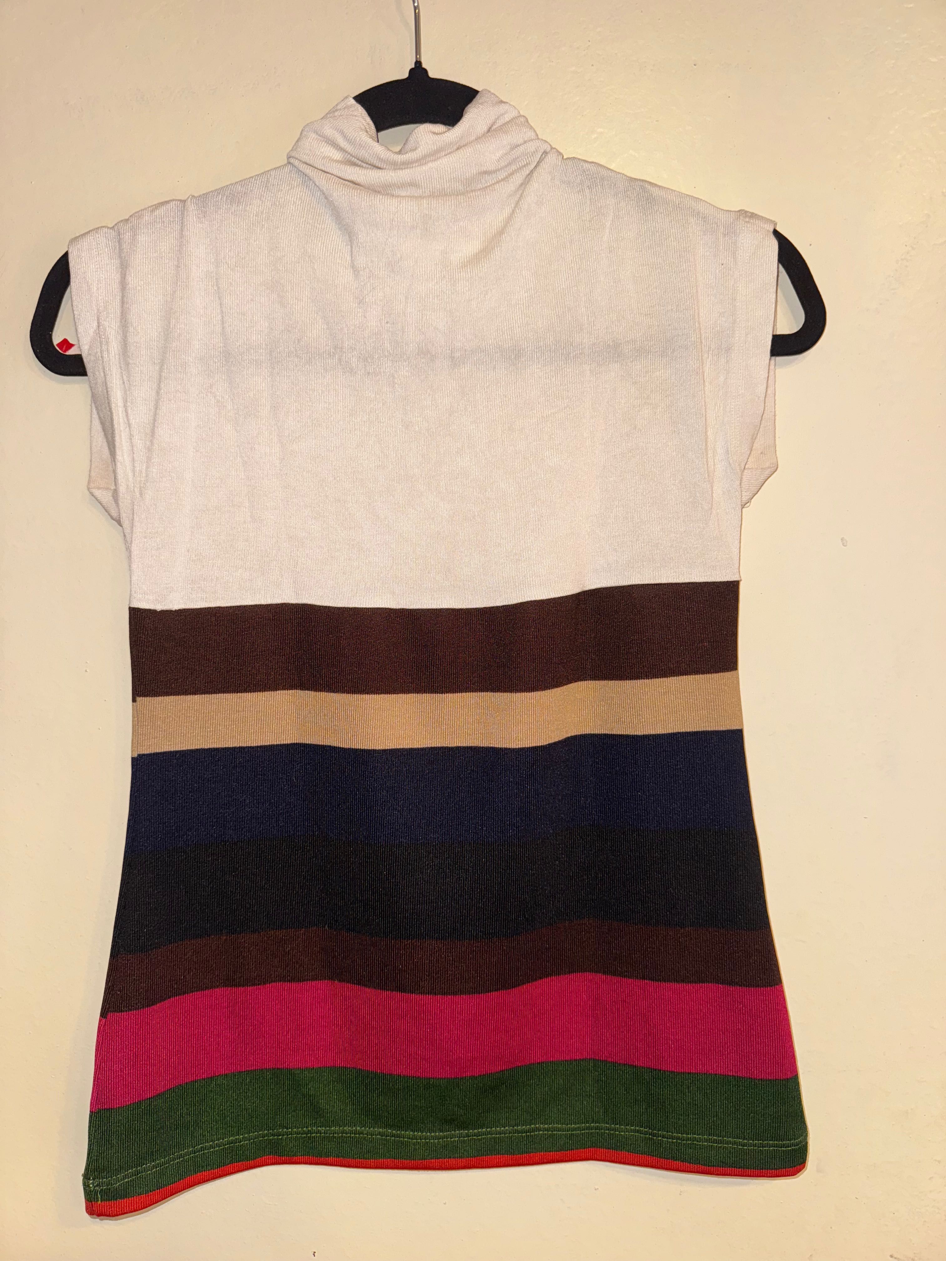 Блуза с поло яка без ръкави Guess