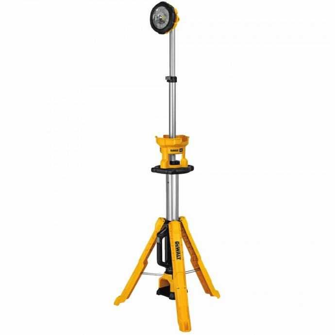 LED Акумулаторен Прожектор DeWALT DCL079 със статив