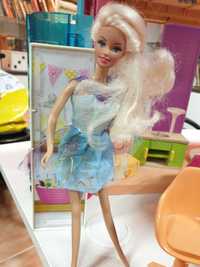 9 кукли Barbie + Ken + Кухня + куп аксесоари и играчки