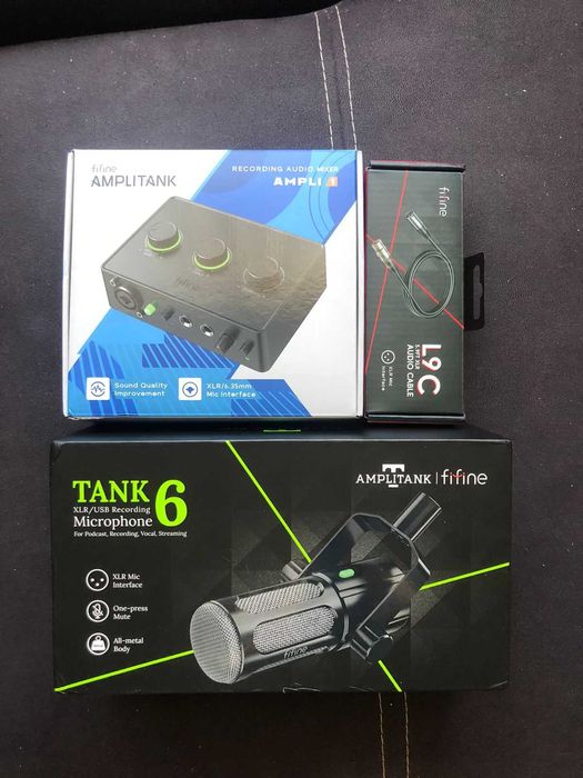 Микрофон для подкастов Fifine Tank6