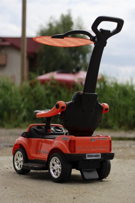 Carucior electric pentru copii 3 in 1 Ford Ranger STANDARD #Orange
