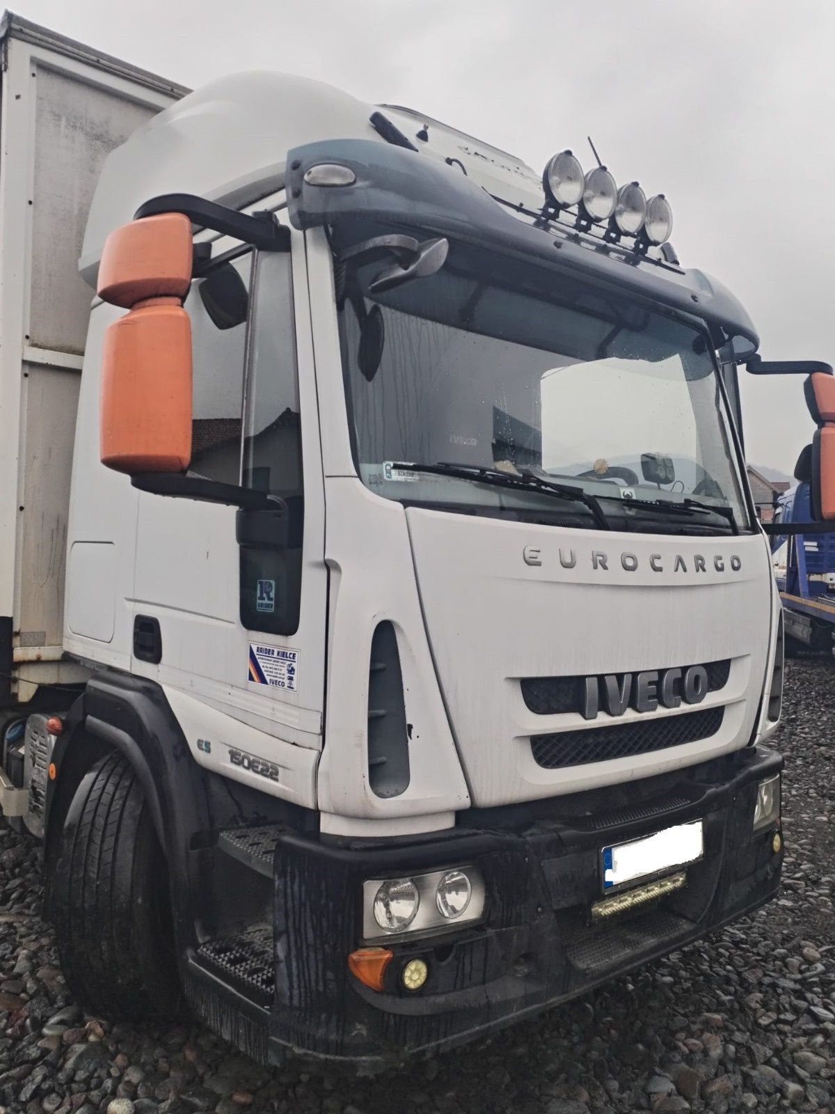 Iveco Eurocargo 150E22 , prelata perdea si obloane 9,3 m