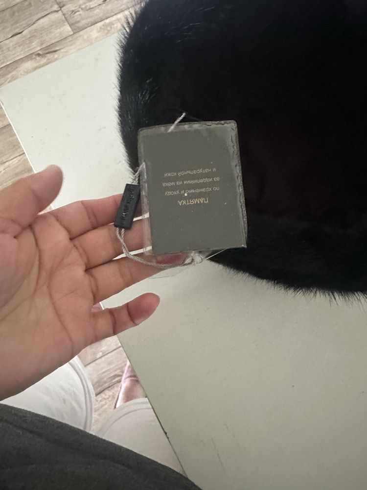 Норковая шапка ноавя
