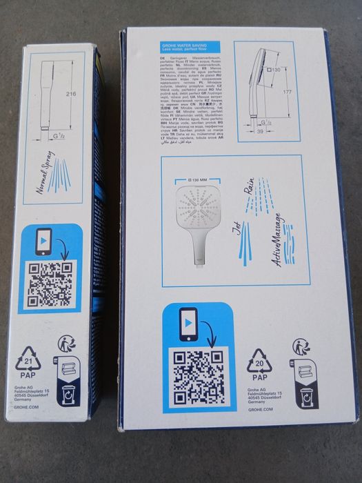 Para dus Grohe Vitalio SmartActive