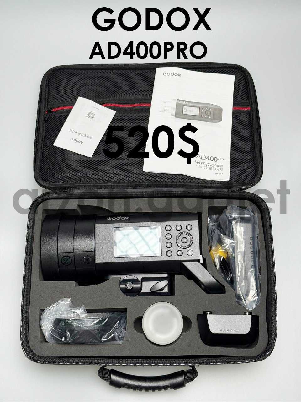 Вспышка аккумуляторная Godox AD100|200|400|600PRO Гарантия низких цен!