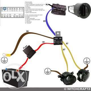 Kit / Set proiectoare / Faruri de ceata VW Golf 6