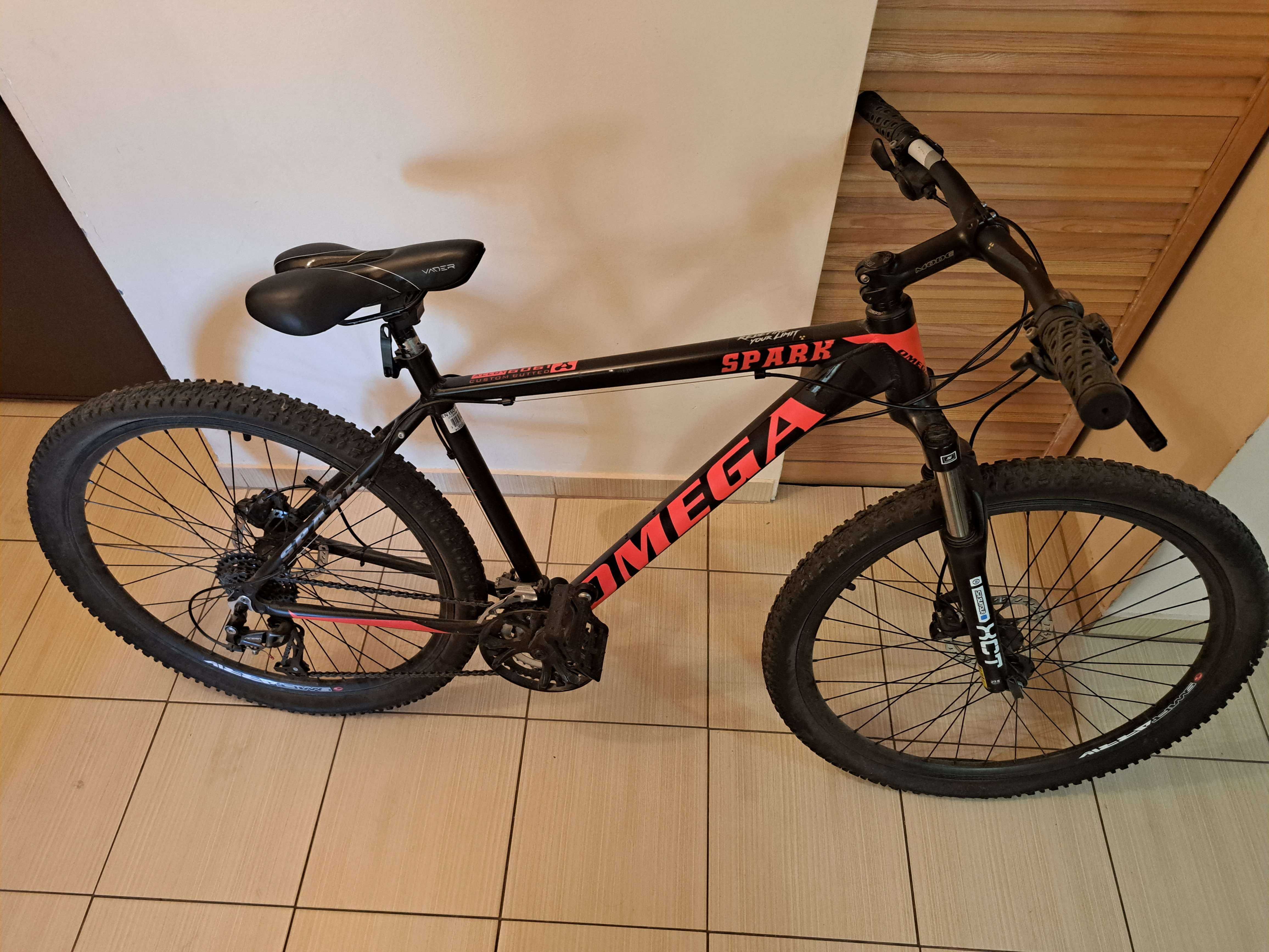 Bicicleta MTB Omega Spark negru 27.5" An de fabricatie 2017