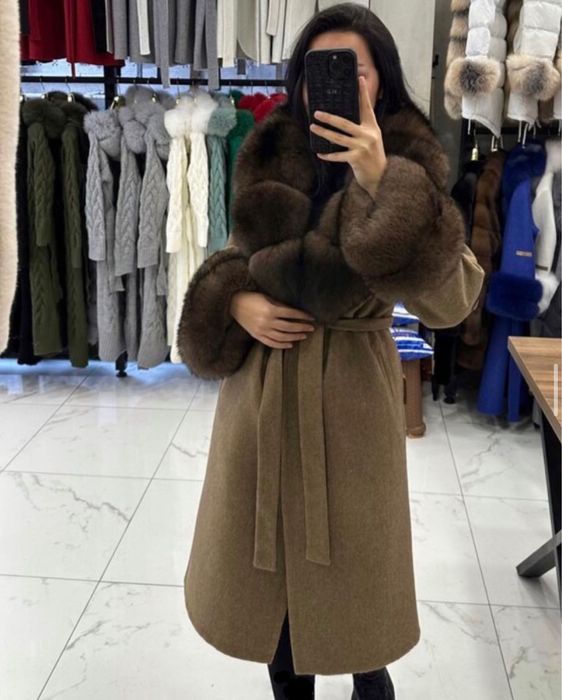 Кардиган пальто шерсть 100%