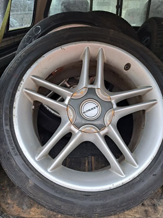Jante Borbet R17,Jante R16 tablă, 2 anvelope MALATESTA 245/70/16