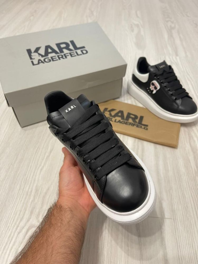 Karl Lagerfeld negru sau alb Adidasi unisex