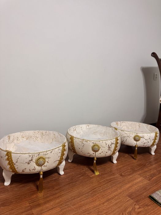 Корзины ұзату на ножках с готовой сеткой