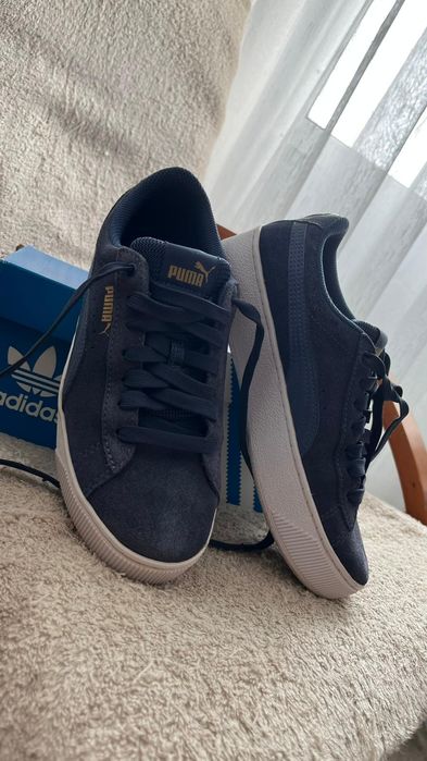 Puma Sneakers 38, Vikky Platform Bleumarin