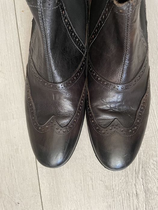 Ghete Chelsea barbati marimea 43 din piele