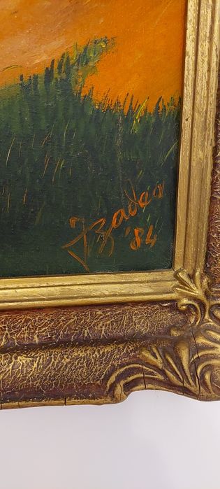 Tablou -"Izvorul din pădurea cu mesteceni"