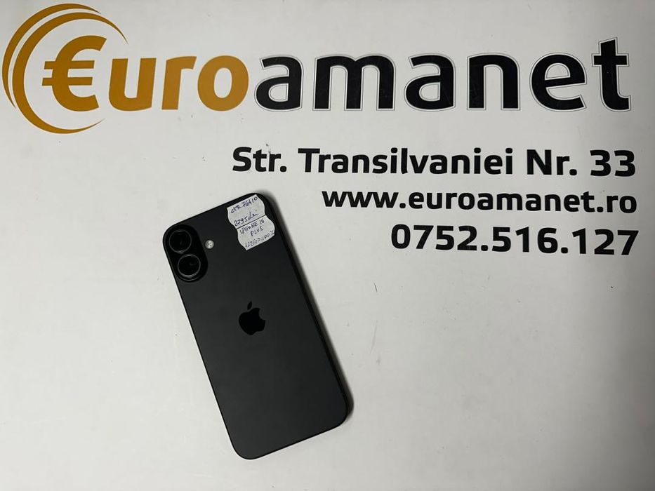 Iphone 16 Plus, 128GB, Bat.100% -T-