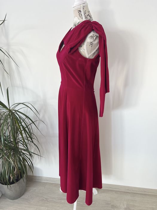 Rochie midi din catifea Poema