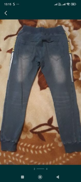Blugi băieți, 2 perechi disponibile mărimea 140 și 146
