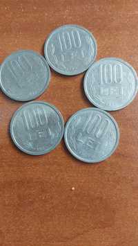 Monede  vechi de 100 de lei din 1994 - 1995