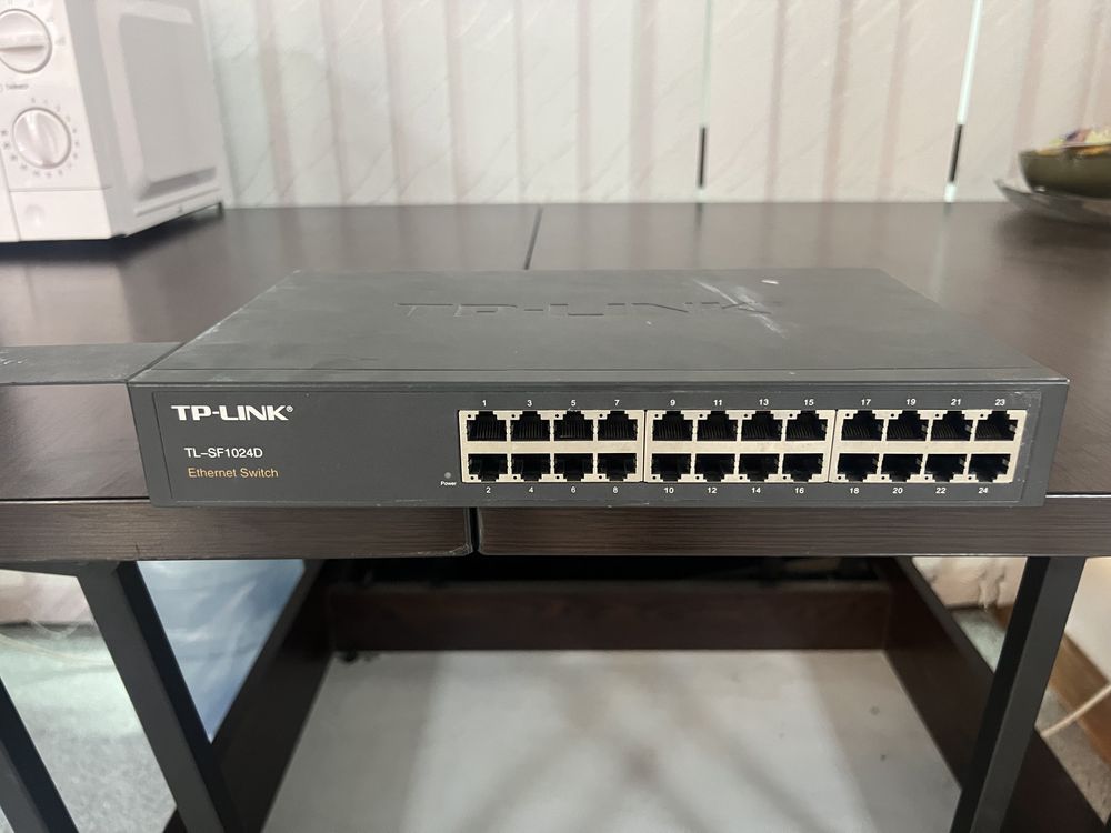 Комутатор TP-Link SF1016DS, 1024D, коммутационный шкаф