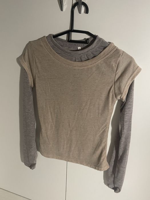 Лоскутная футболка из хлопка