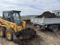 Bobcat încărcător-camionete containere Moloz,gunoi, Pământ, fundații