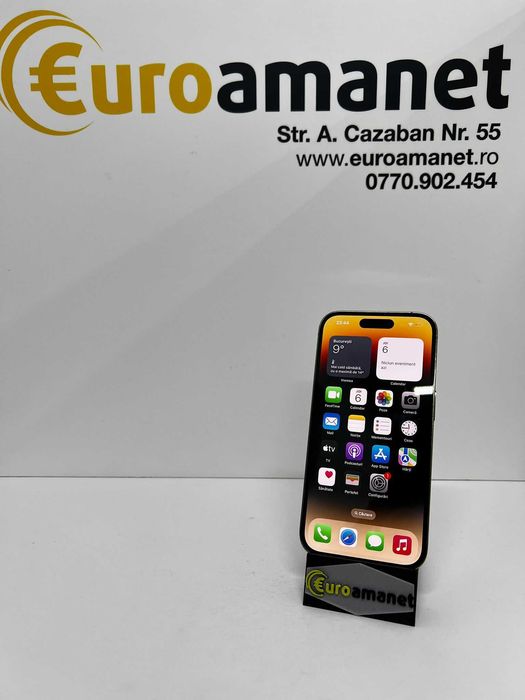 Telefon mobil Apple iPhone 14 Pro, 128GB , Bat. 88 % -I-