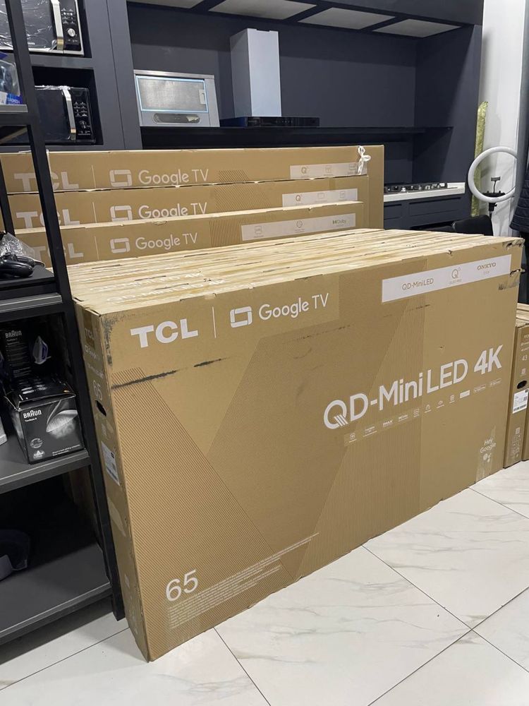 Телевизор TCL 65** 75** 4K Smart Tv 60Hz До 144Hz Доставка Бесплатно