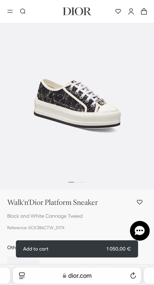 Оригинални Дамски обувки Dior