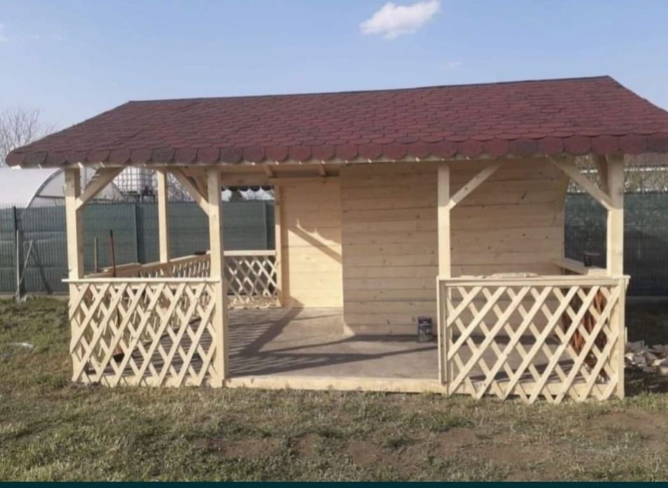 Foisoare terase prigole din lemn