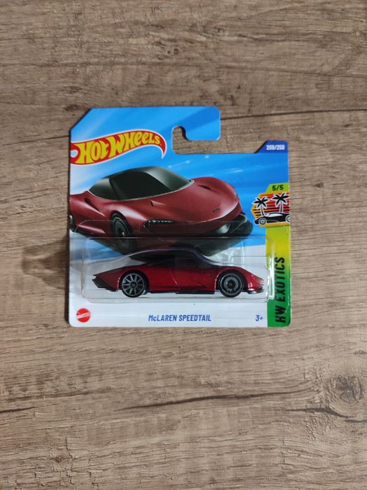McLaren SpeedTail (hot wheels)