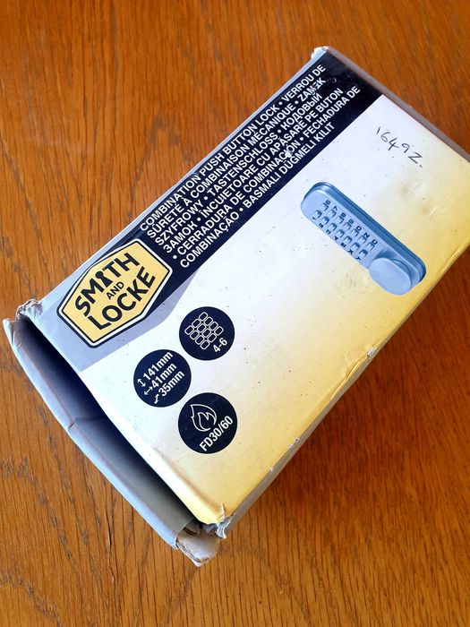 Mеханична секретна брава с код за заключване Smith and Locke
