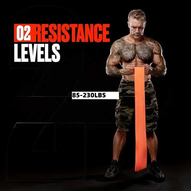 Тренировъчни ластици Strongman – съпротивление до 104 кг