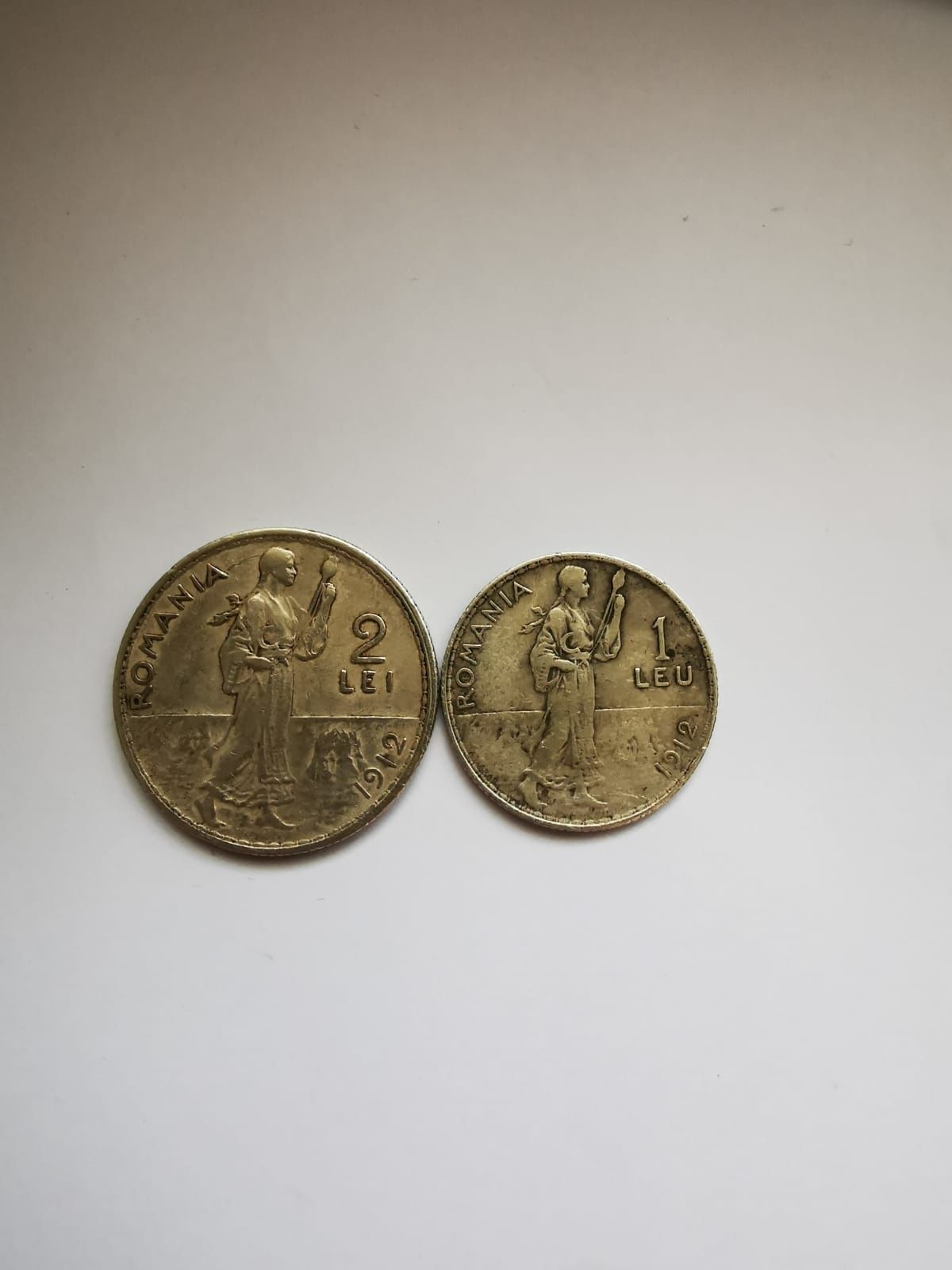 monede argint cu chipul Regelui Carol I